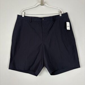 NWT Brooks Brothers Shorts Men's 40x9 Navy Chino Flat Front Preppy